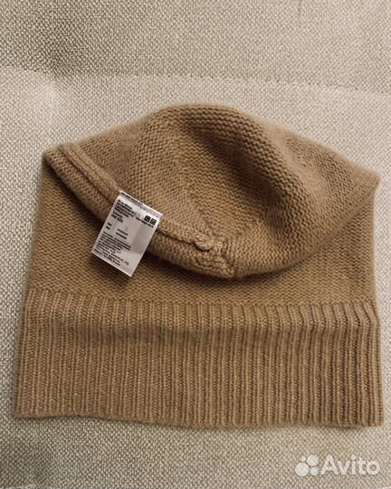 Uniqlo шапка кашемир