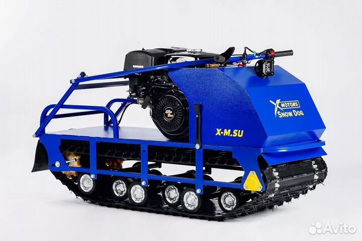 Мотобуксировщик snow DOG 19 с эл.запуском (dinking