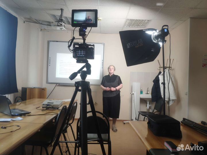 Съёмка интервью, влогов, подкастов, мастер-классов