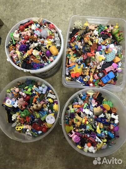 Игрушки из киндер сюрприза и не только