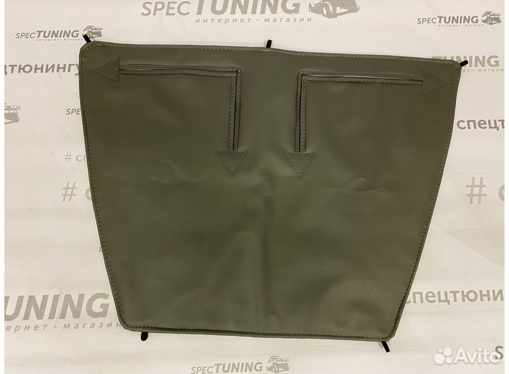 Утеплитель радиатора на ГАЗель Бизнес серый