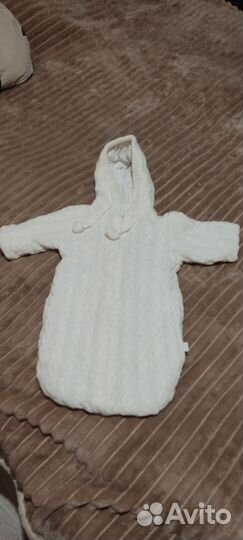 Конверт для выписки зима мальчик