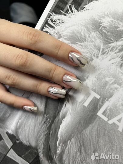 Покрытие гель-лак и наращивание ногтей