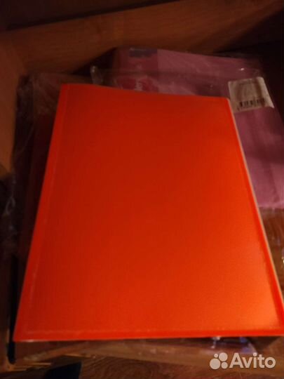 Папки на 4 кольца новые