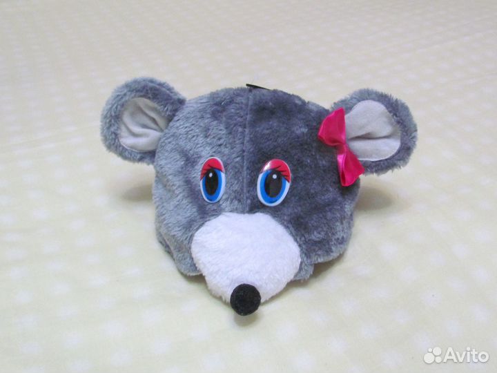 Новый Костюм Мышка 3-7 лет шапка Мышь Мышонок