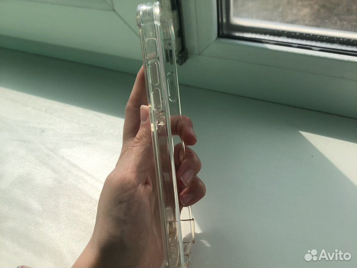 Чехол на iPhone xr прозрачный