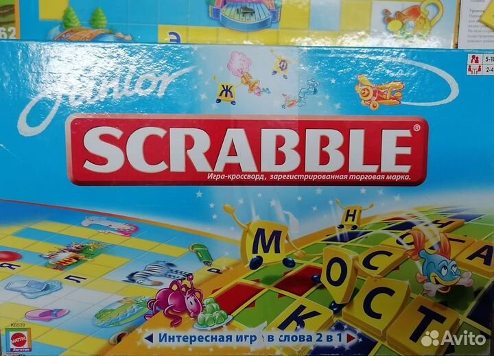 Настольная игра скрабл