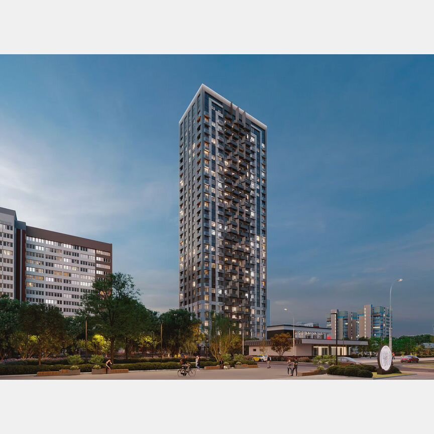 2-к. квартира, 46,3 м², 21/31 эт.