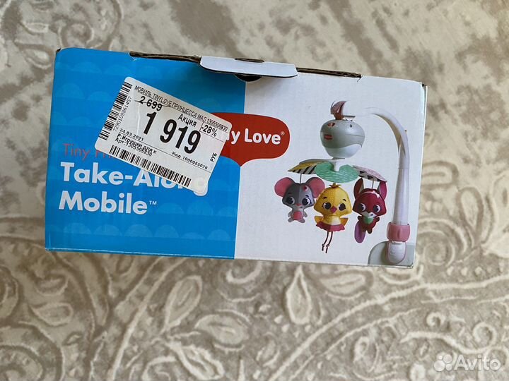 Мобиль tiny love принцесса малый