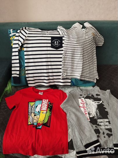 Вещи пакетом на мальчика рост 134 140