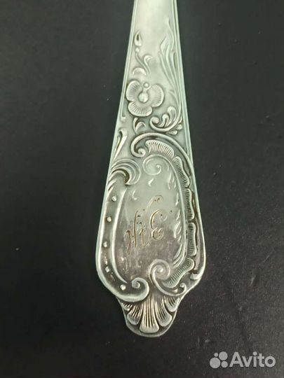 Столовая серебряная ложка СССР