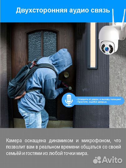 IP wi fi камера уличная