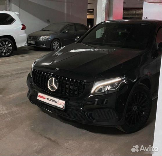 Решетка Mercedes GLC-Coupe GT C253 Black