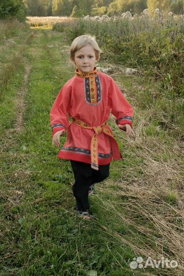 Русский народный костюм для мальчика на прокат