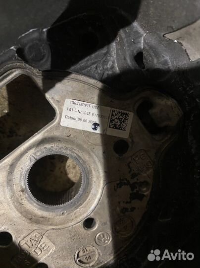 Руль с подушкой air bag vw golf plus