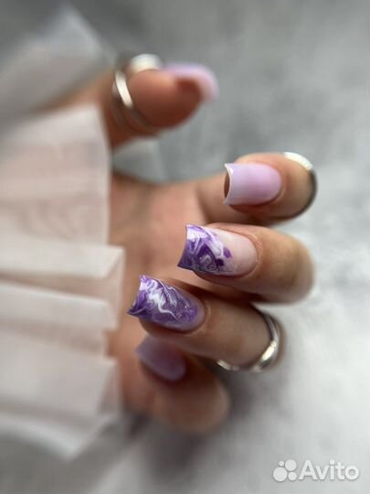 Маникюр тонко крепко ровно