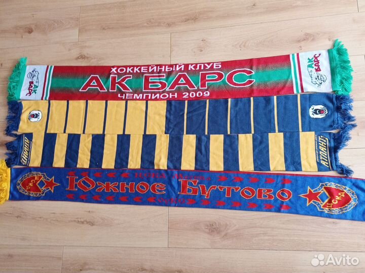 Шарфы хоккейные и футбольные