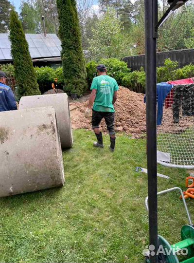 Септик из бетонных колец