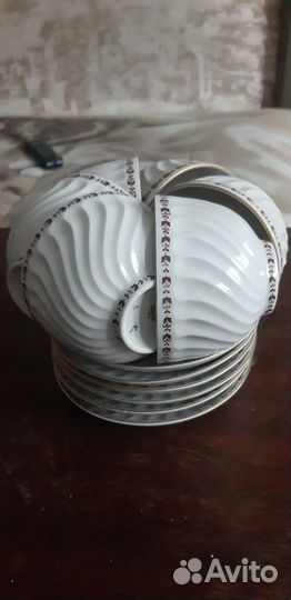 Кофейный сервиз лфз на 6 персон