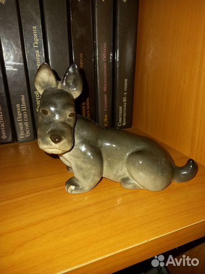 Статуэтка скотч-терьер собака фарфор