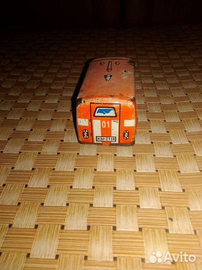 Игрушки СССР машинка СССР пожарная помощь (Рафик )