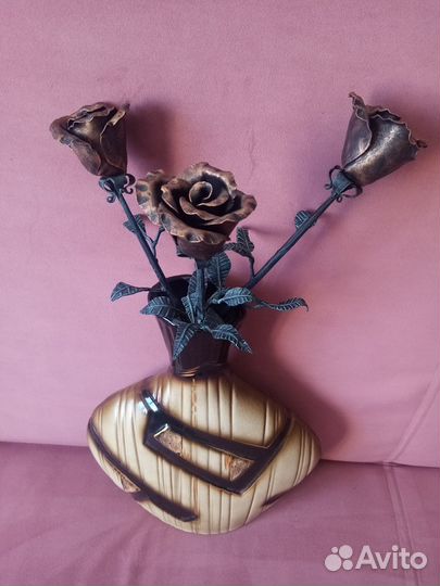 Кованая роза