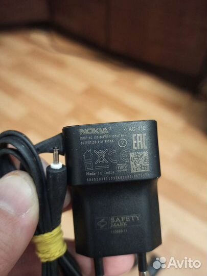 Зарядное устройство Nokia 5V 450mA