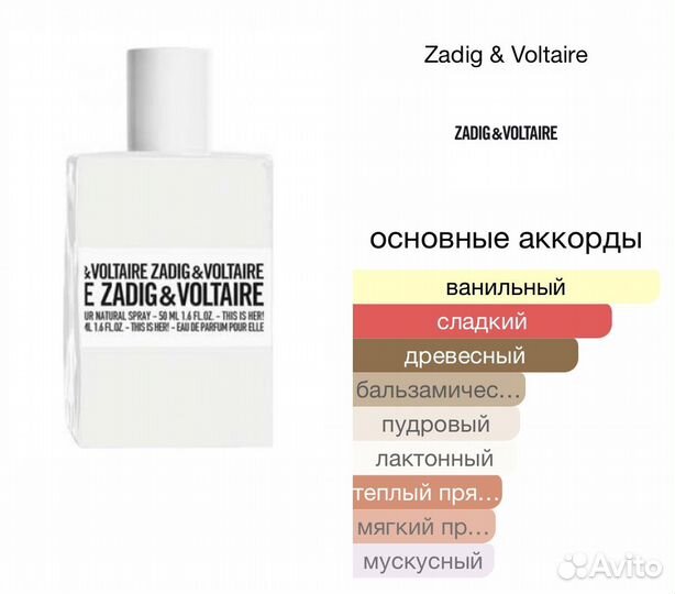 This is Her Zadig & Voltaire распив