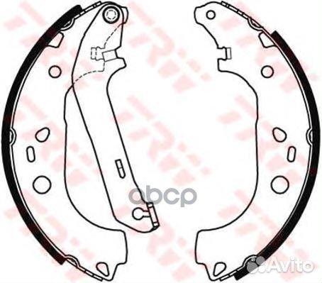 GS8471 Колодки торм.бар.ford transit/tourneo CO