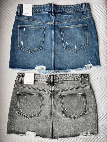 Джинсовые юбки Zara