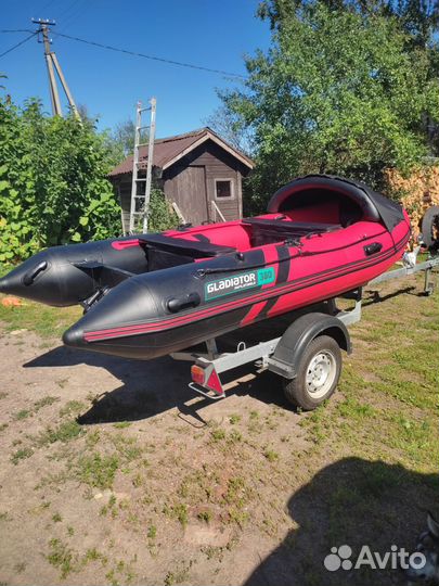 Лодка пвх Gladiator 380 pro