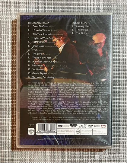 Glenn Hughes - Live In Australia DVD Germany