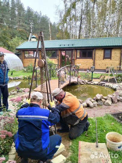 Скважина+кессон