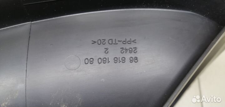 Воздухозаборник (внутри) 408 2012