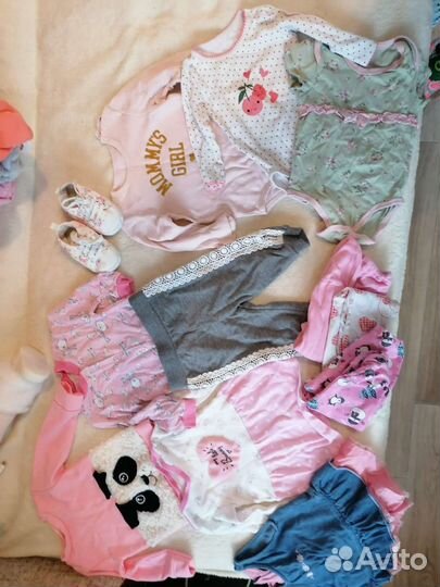Детские вещи пакетом для девочек