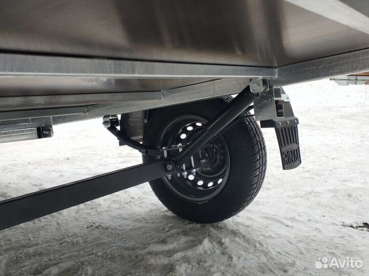 Прицеп легковой оцинкованный 2.53*1.33 с тентом