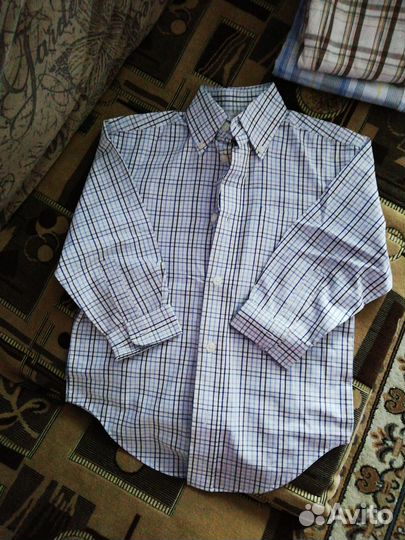 Рубашки детские новые 122