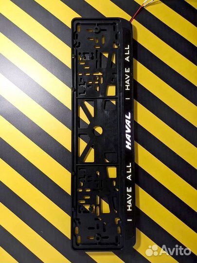 Рамка номера с вашим дизайном