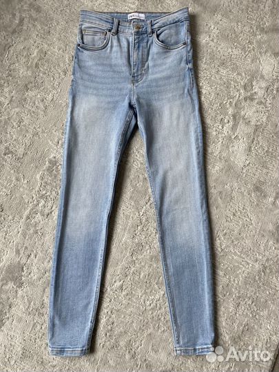 Джинсы zara skinny vintage 36