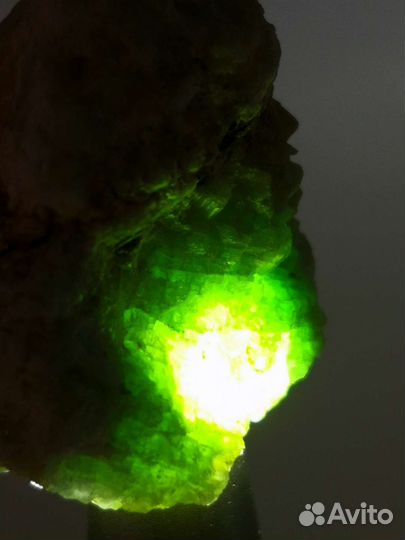 Кристалл апатита, Россия