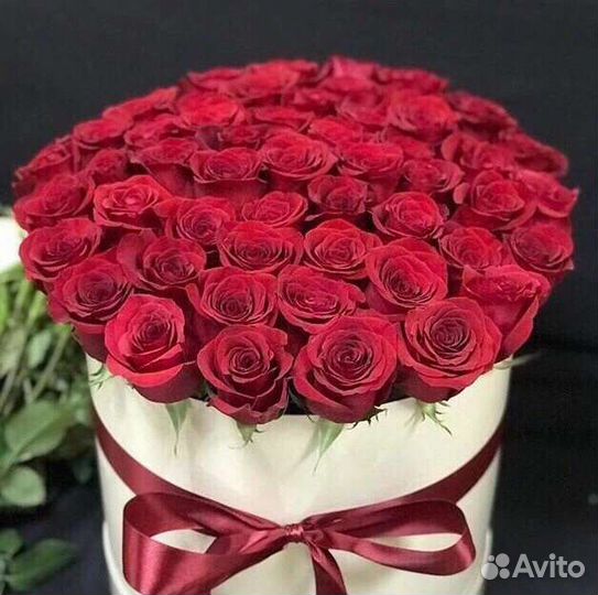 Цветы розы букет