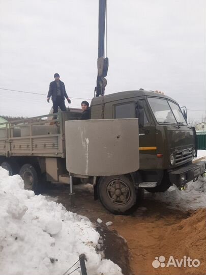 Септик из бетонных колец под ключ