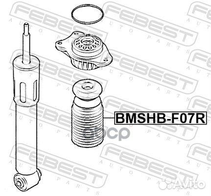 Пыльник заднего амортизатора с отбойником bmshb