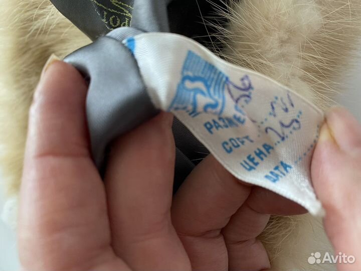 Шапка норковая женская