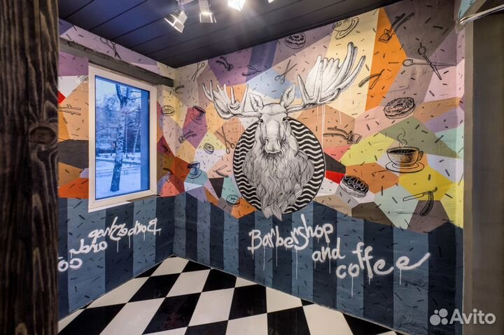 Роспись стен, фасадов зданий, граффити, аэрография