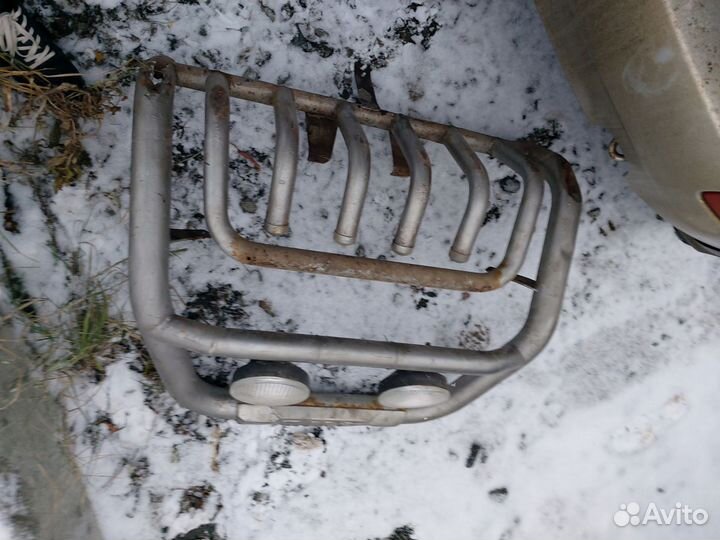 Кенгурятник на chevrolet ниву