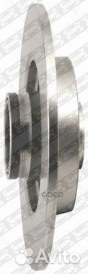 Диск тормозной с подшипником ступицы зад KF