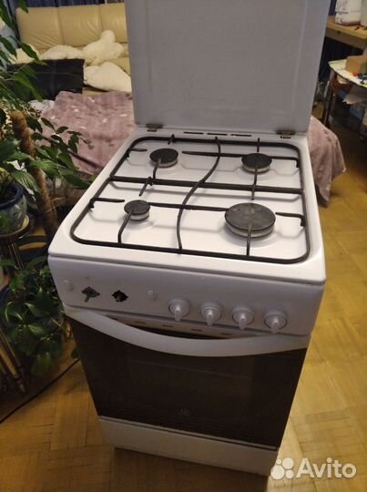 Газовая плита бу indesit