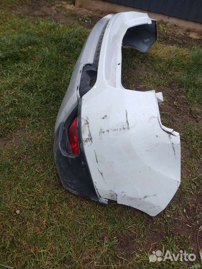 Бампер задний Renault duster с 2015