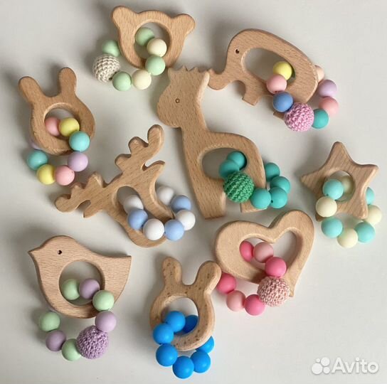 Деревянная погремушка